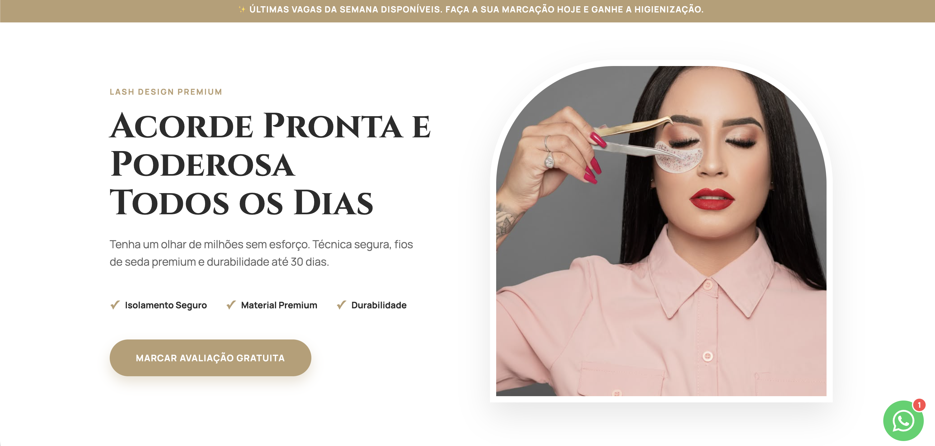 Site de Clínica de Estética
